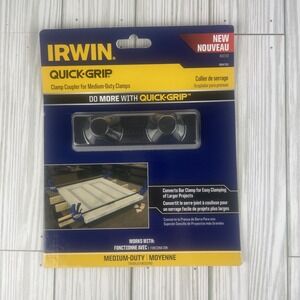 Irwin Quick Grip Clamp Coupler For Medium Duty Bar Clamps Blue‎ New